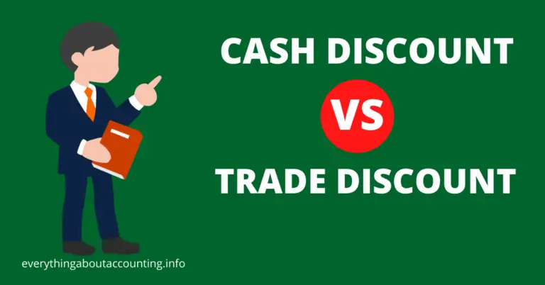 Difference between Trade Discount and Cash Discount